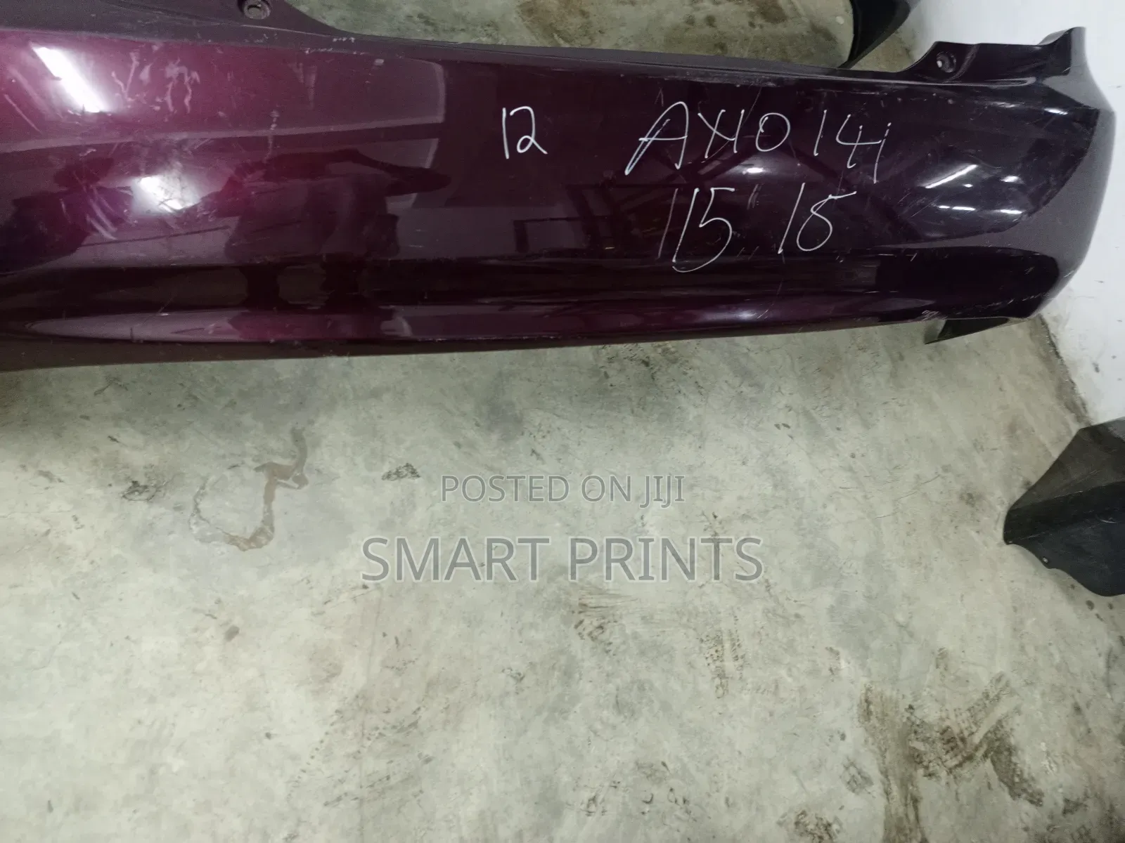 Genuine Grade Ex Japan Toyota Axio 141 Back Bumper Available