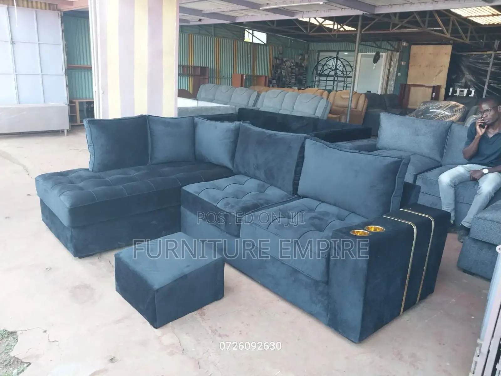 Indomitable Luxe 6 Seater L Sofa
