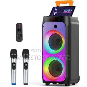 Jyx Karaoke Machine With 2 Microphones, 500w Large - thumbnail 2