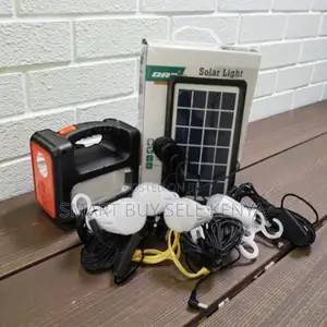 Dat at-9011b Solar Lighting Kit With Bluetooth Mp3 Fm and Led Bulbs