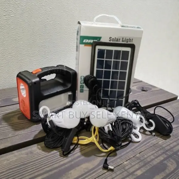Dat at-9011b Lightweight Solar Power System for Home and Outdoor Use