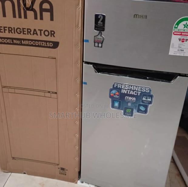 Mika Refrigerator 112l Double Door - main view