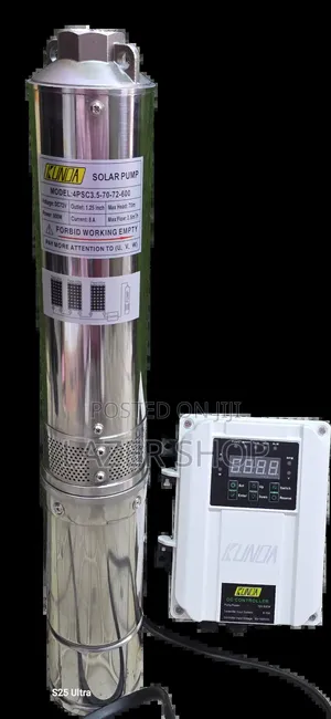 70m Solar Submersible Pump 
Comes With The Control Box
