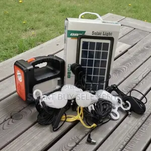 Dat at-9011b Portable Solar Power System With Bluetooth Usb Charging