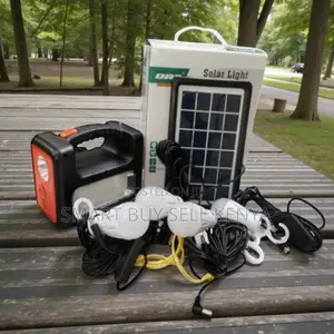 Dat at-9011b Solar Lighting System With Fm Radio and Phone Charging