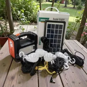Dat at-9011b Lightweight Portable Solar Lighting Kit for Home Use