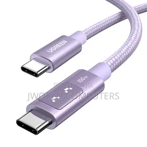 Ugreen Uno Robot Usb-C to Usb-C 100w Fast Charging 5a Cable 3m