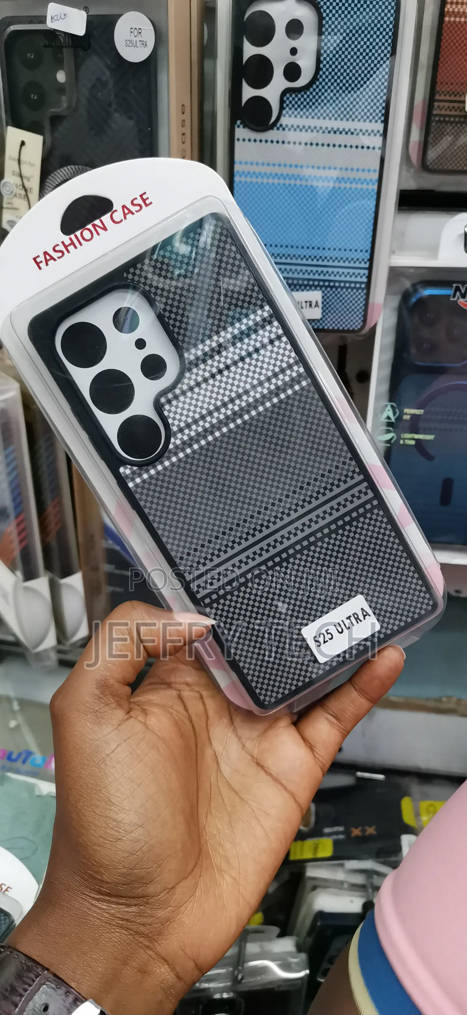 Docar Samsung Galaxy S24 Ultra Carbon Fiber Multicolor Case