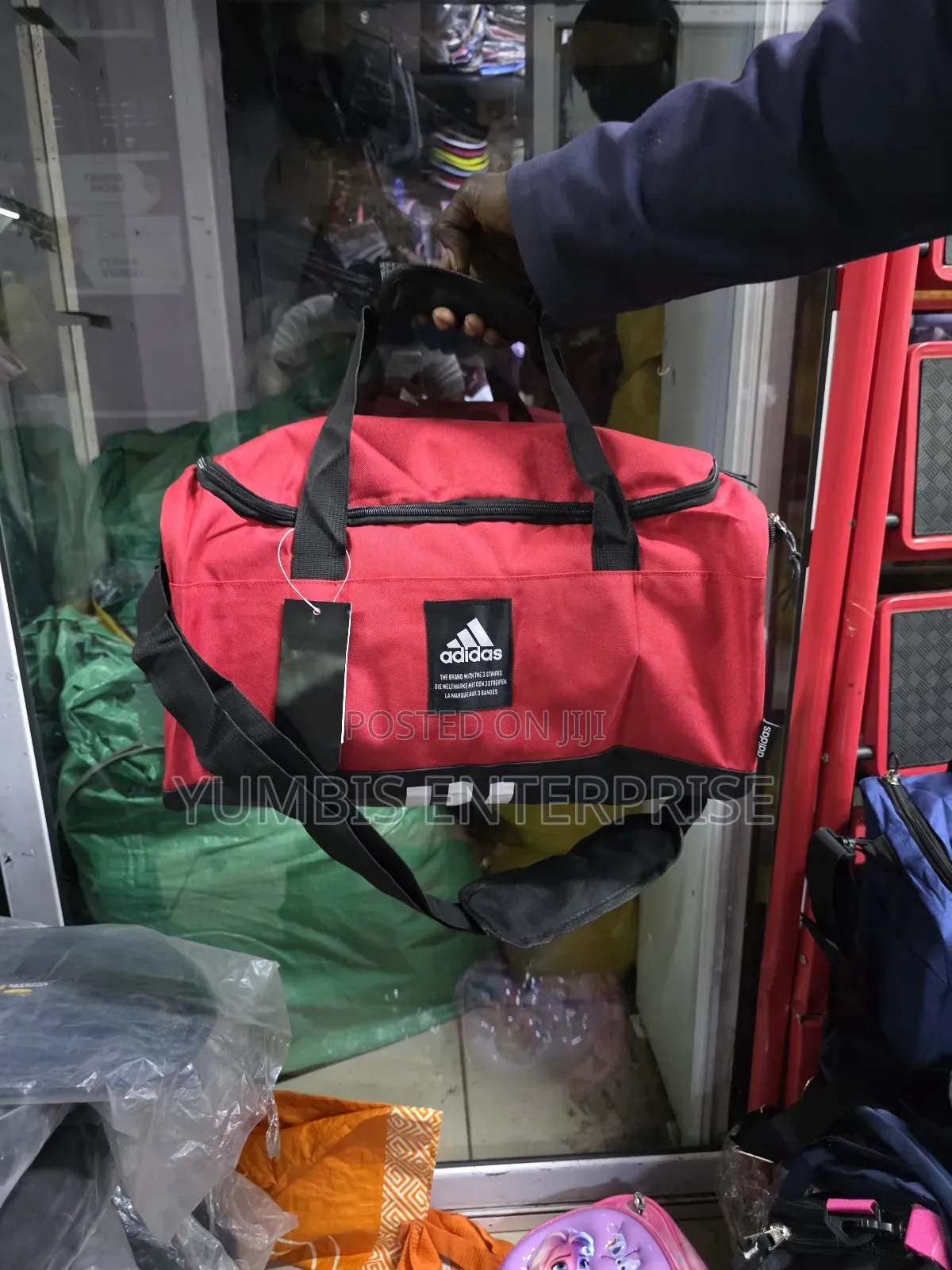 Red Smal Gym Bag at 1000