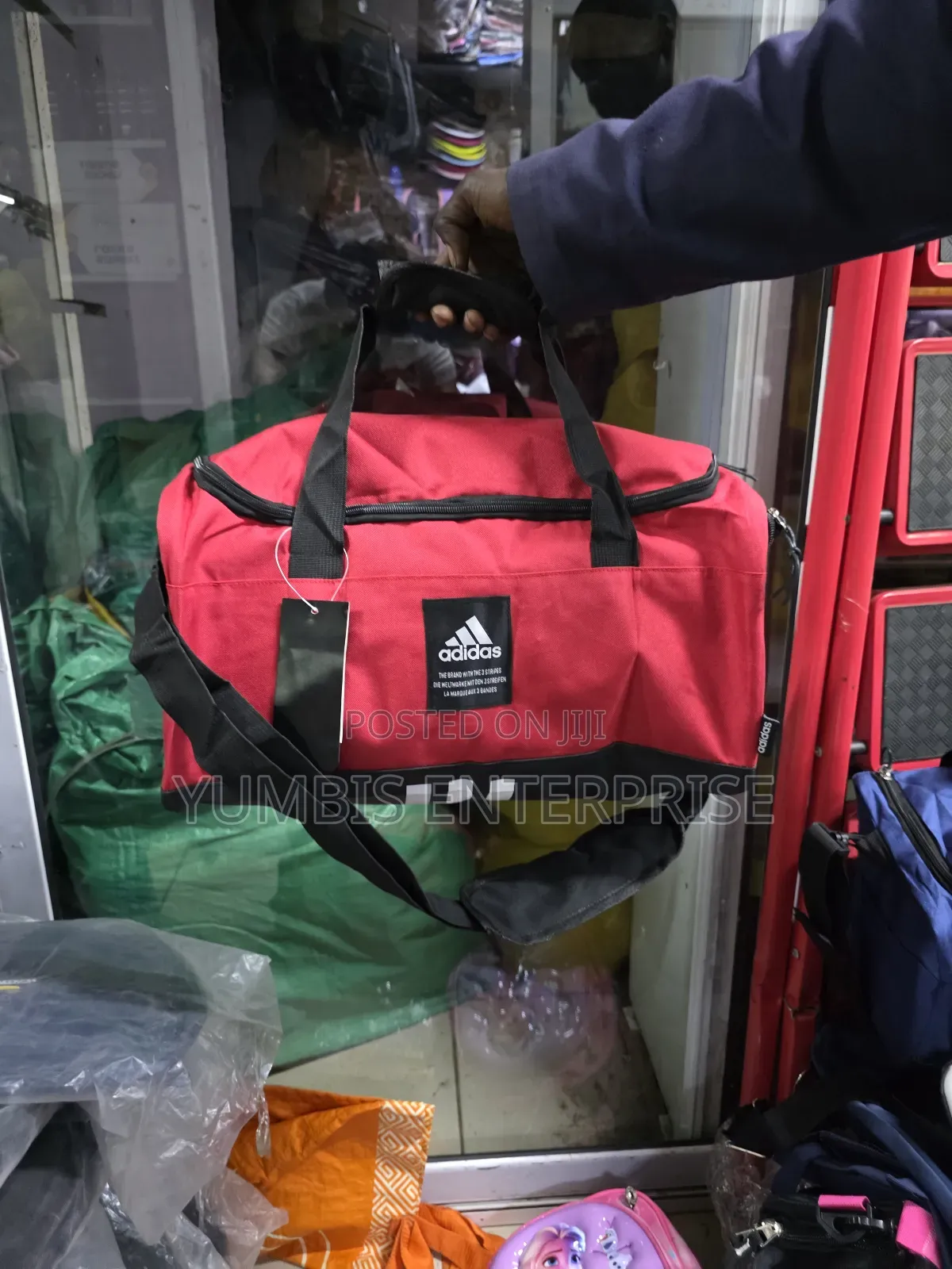 Red Smal Gym Bag at 1000
