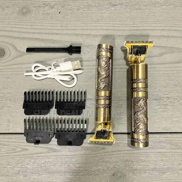 Usb Electric Vintage T9 Hair Cutting Hair Clipper Shaver