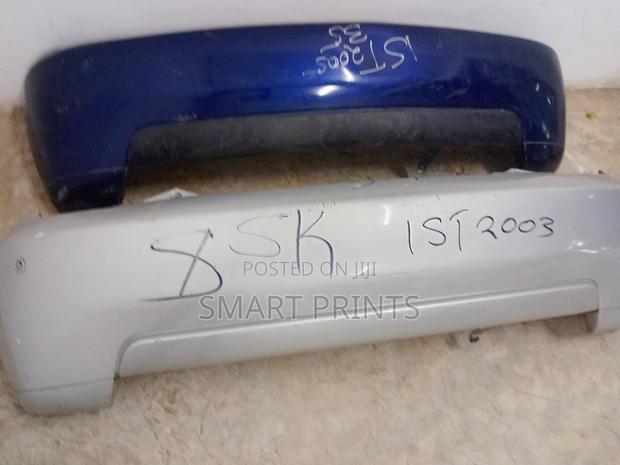 Prime Quality Ex Japan Toyota Ist Back Bumper in Good Condition