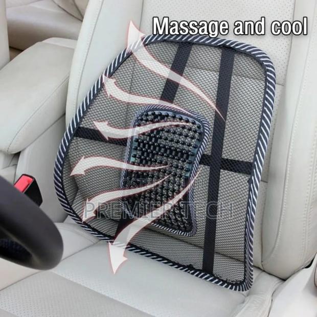 Seat Back Lumbar Support Back Rest Mesh - thumbnail 2