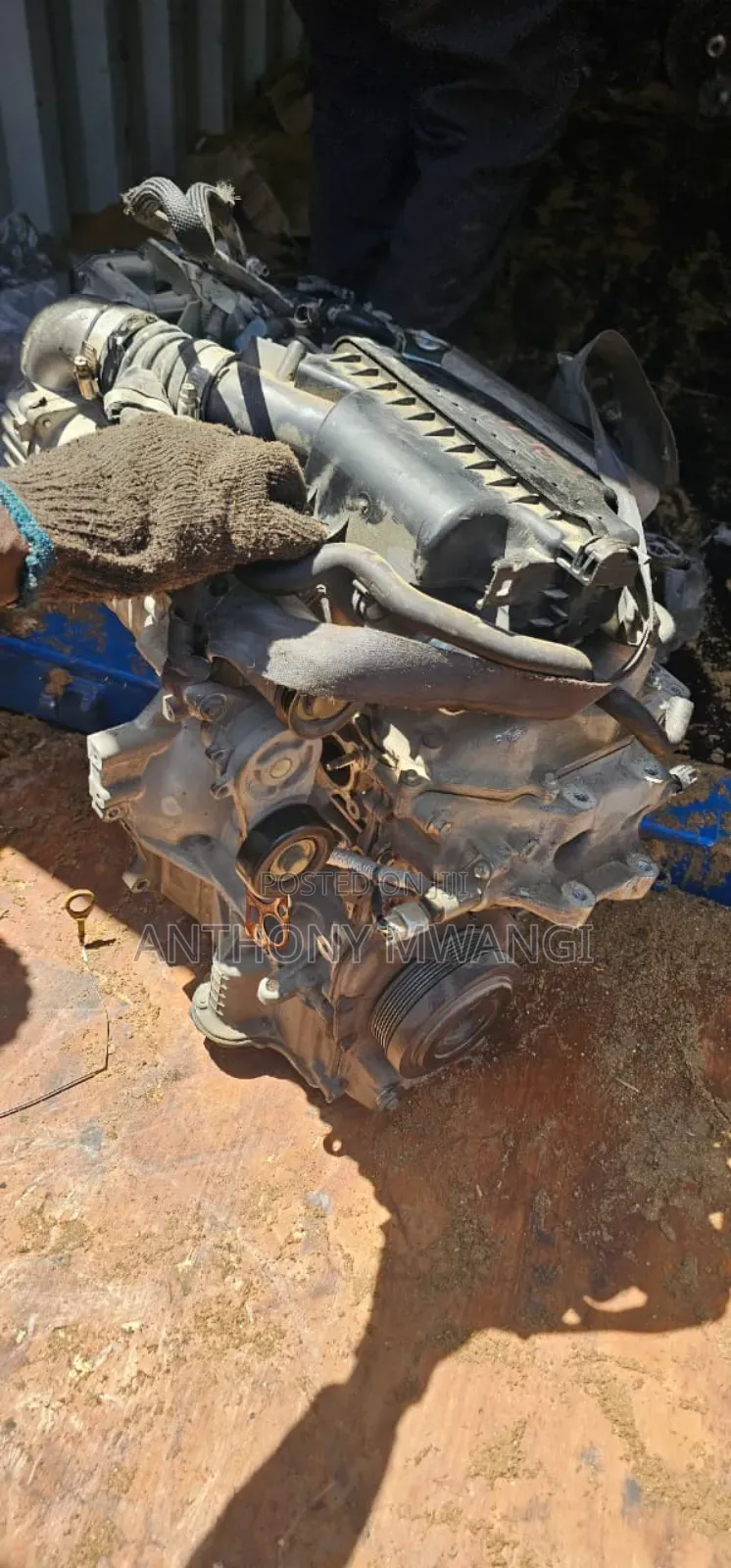 Hr12 Nissan Note Turbo Complete Engine Ex Japan