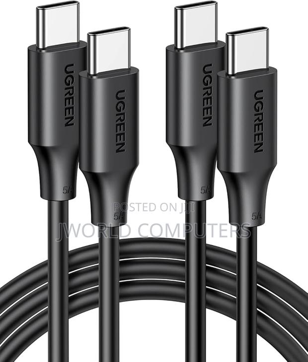 Ugreen Usb-C 3.1 Gen2 Male to Male 5a Data Cable (100w, at 60hz)