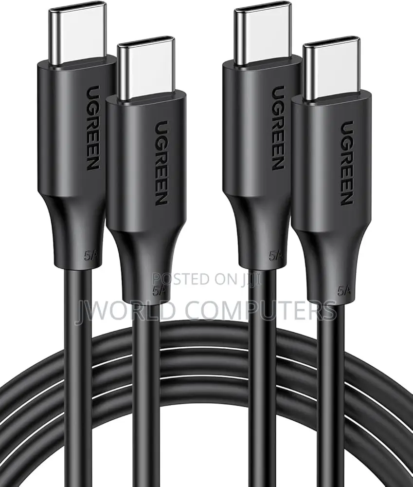 Ugreen Usb-C 3.1 Gen2 Male to Male 5a Data Cable (100w, at 60hz)