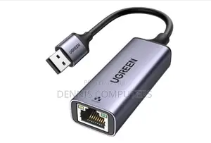 Ugreen Usb to Rj45 Ethernet Adapter Aluminum Case (Space Gray)