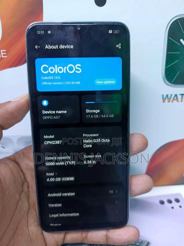 Oppo A57 64 GB Green - thumbnail 3