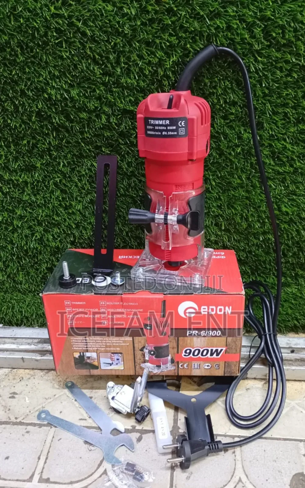 Edon Electric Router Pr-6/900/900w Electric Router Machine