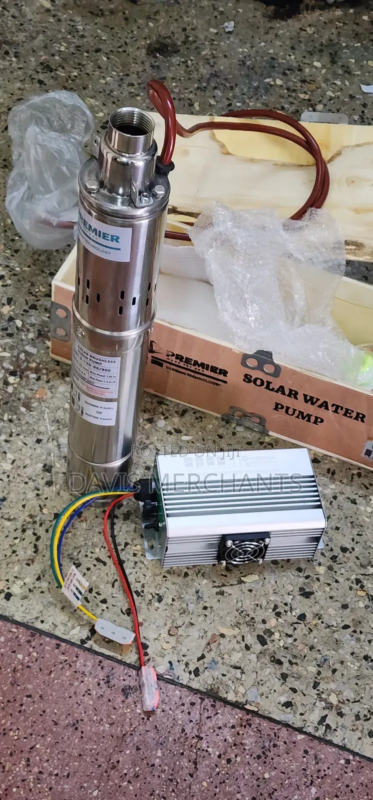 Solar Water Pump With Inverter 130m Head