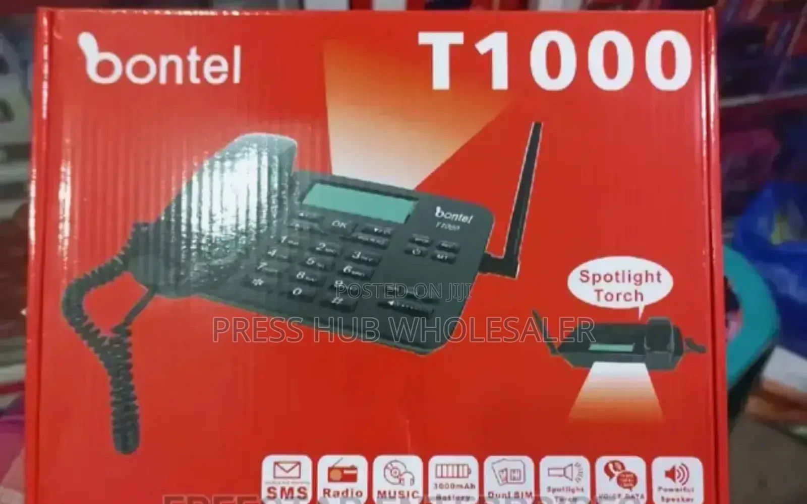 Bontel T1000 Fixed Wireless GSM Desk Phone. 