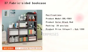 Multifunctional Fabric Bookcase