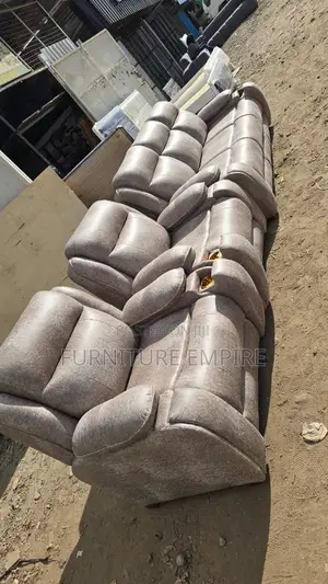 Lounging 5 Seater Semi Recliner Sofa Set