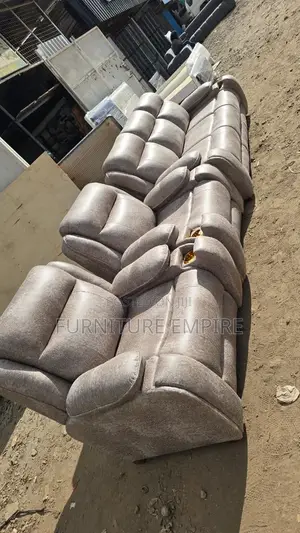 Lounging 5 Seater Semi Recliner Sofa Set
