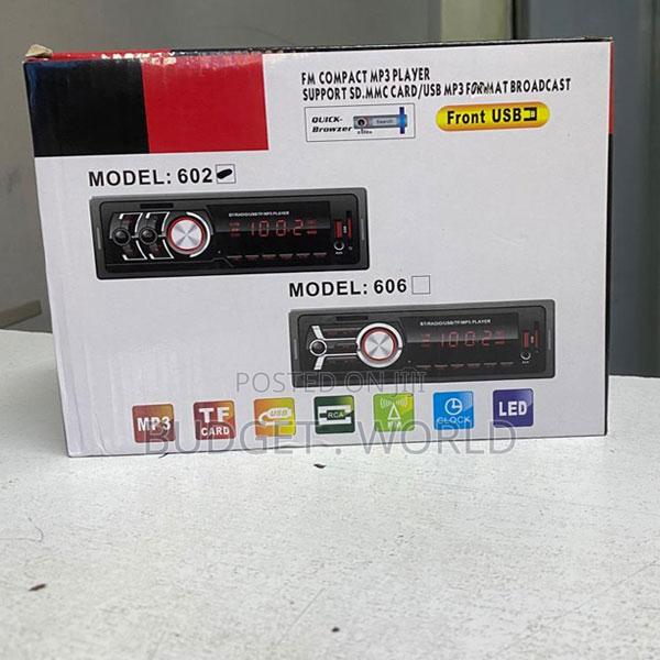 Fm and Aux Inputs (Model; 602) Bluetooth Car Radio