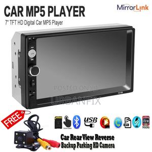 7 Inch Mp5 Bluetooth Car Radio With Fm, Usb, Aux With Free Reverse Cam - main view