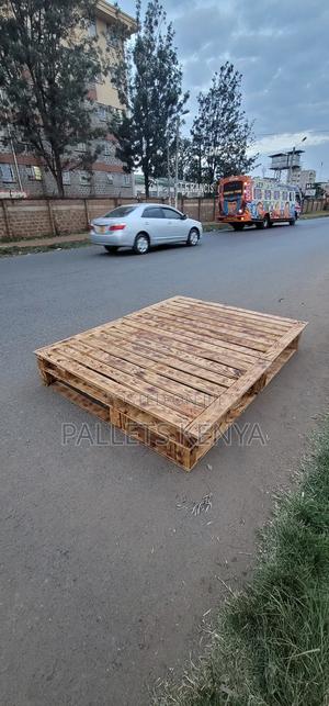 5by6 Blazed Finish Pallet Bed- Durable and Affordable.02 - thumbnail 2