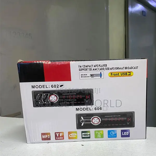 3.5mm Auxiliary Jack Bluetooth and Usb Radios and Remote Control