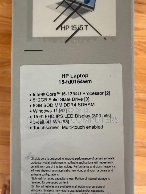 New Laptop HP 15 8GB Intel Core i5 SSD 512GB - thumbnail 3