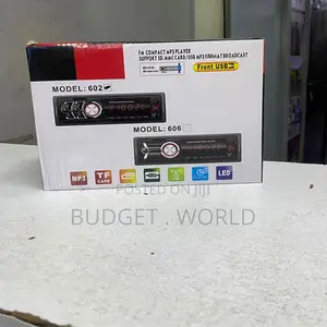 High Quality Car Radio With Bluetooth, Usb, Fm and Aux Inputs