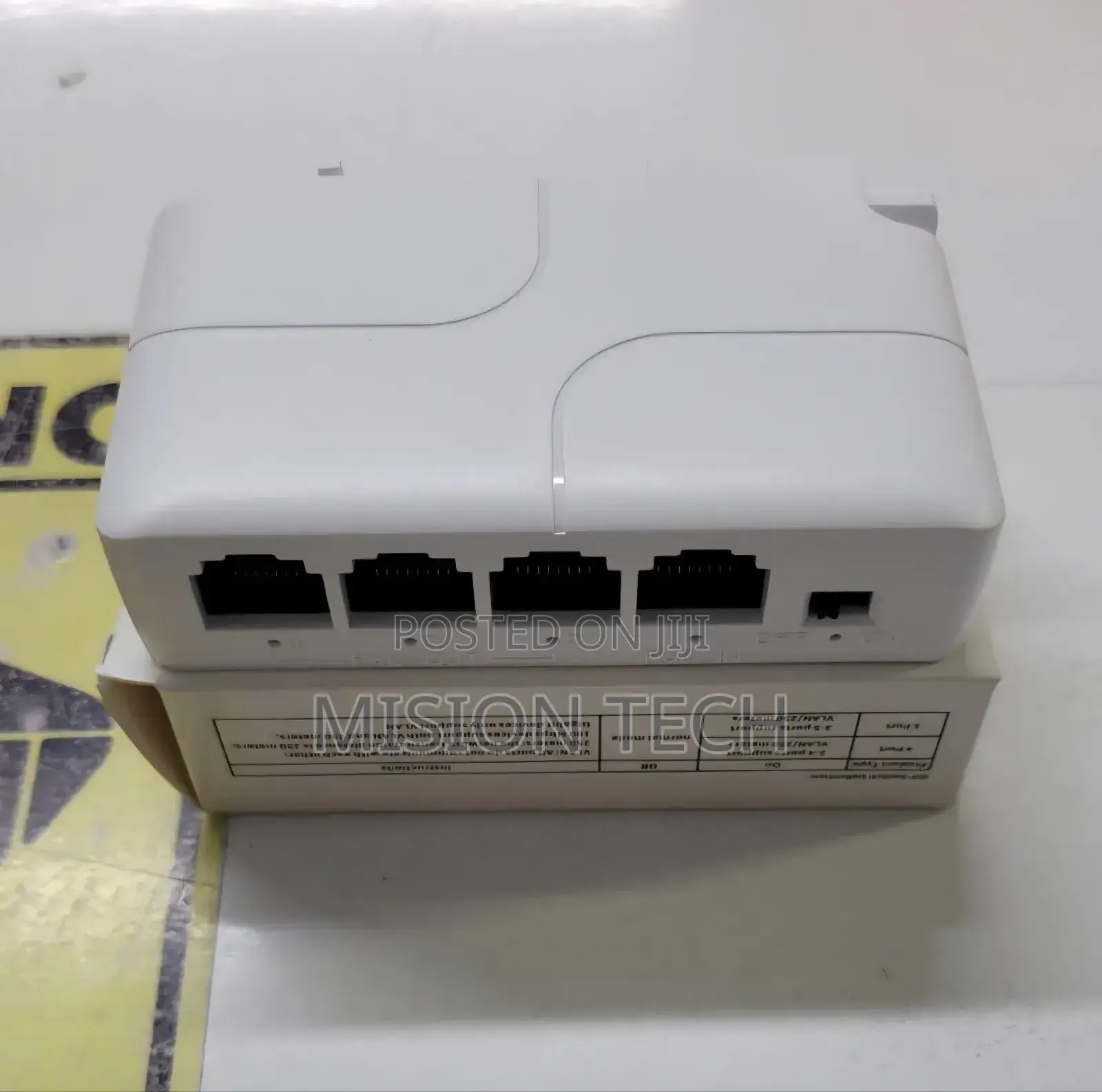4-Port Power Over Ethernet (Poe) Extender, 