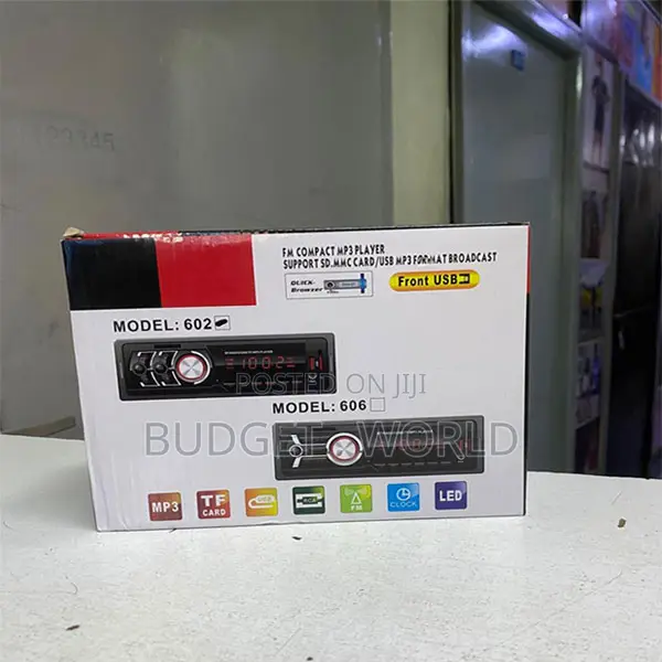 Single Din Bluetooth Car Radios Available With Fm, Usb, Aux