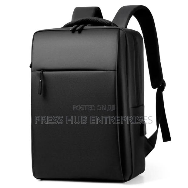 Black, Waterproof Business Laptop Backpack
