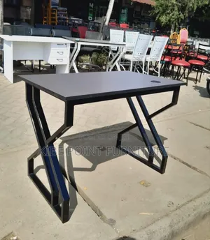 Black Metallic Study Table Available