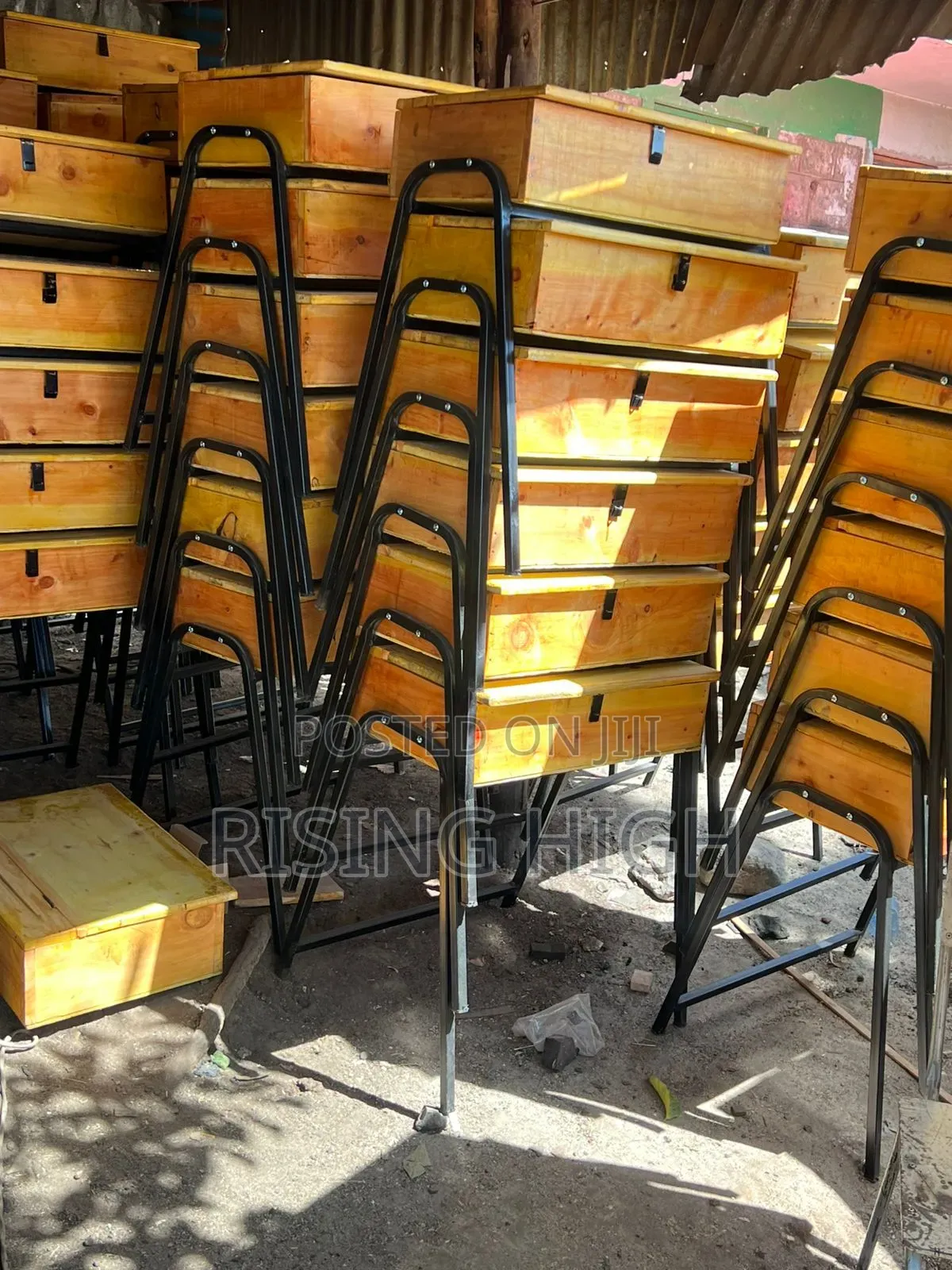  School Furniture – Lockers and Chairs