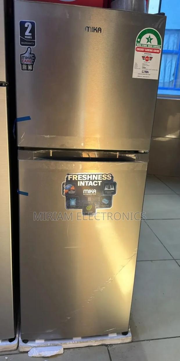 Mika 138 Litres Double Door Fridge