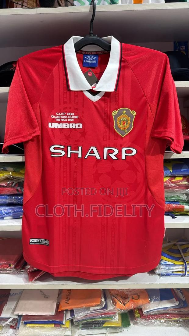 Manchester United Home 1999-2000 Retro Jersey. - main view