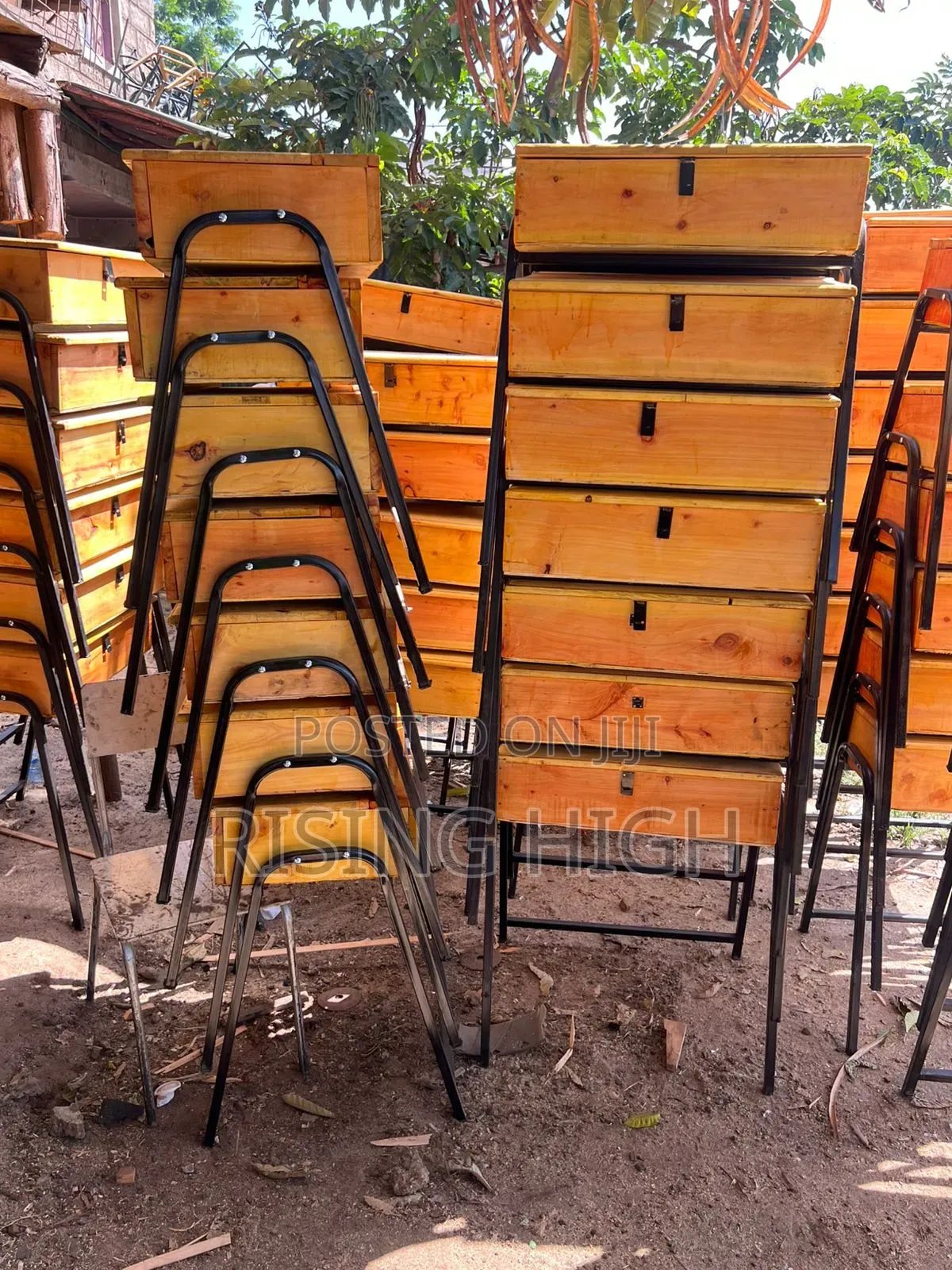  Classroom Lockers and Chairs
