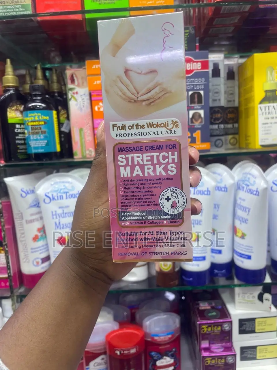 Fruit of the Wokali Stretchmarks Cream