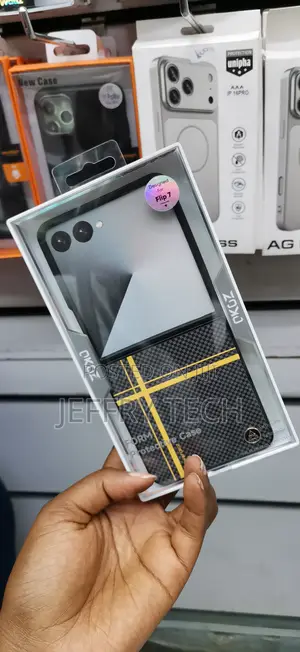 Asapdes Samsung Galaxy Z Flip 7 Carbon Fiber Case With Magsafe