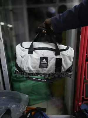 Grey Adidas Small Gym. Bags at 1000 Only