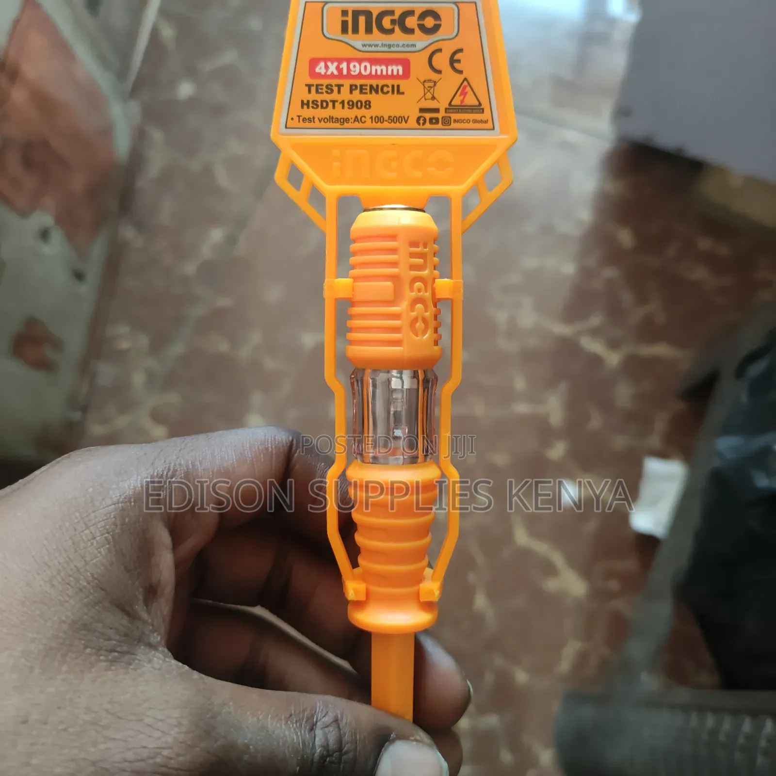 Testers Ingco Test Pencil Electrical Phase Tester Heavy Duty Premium