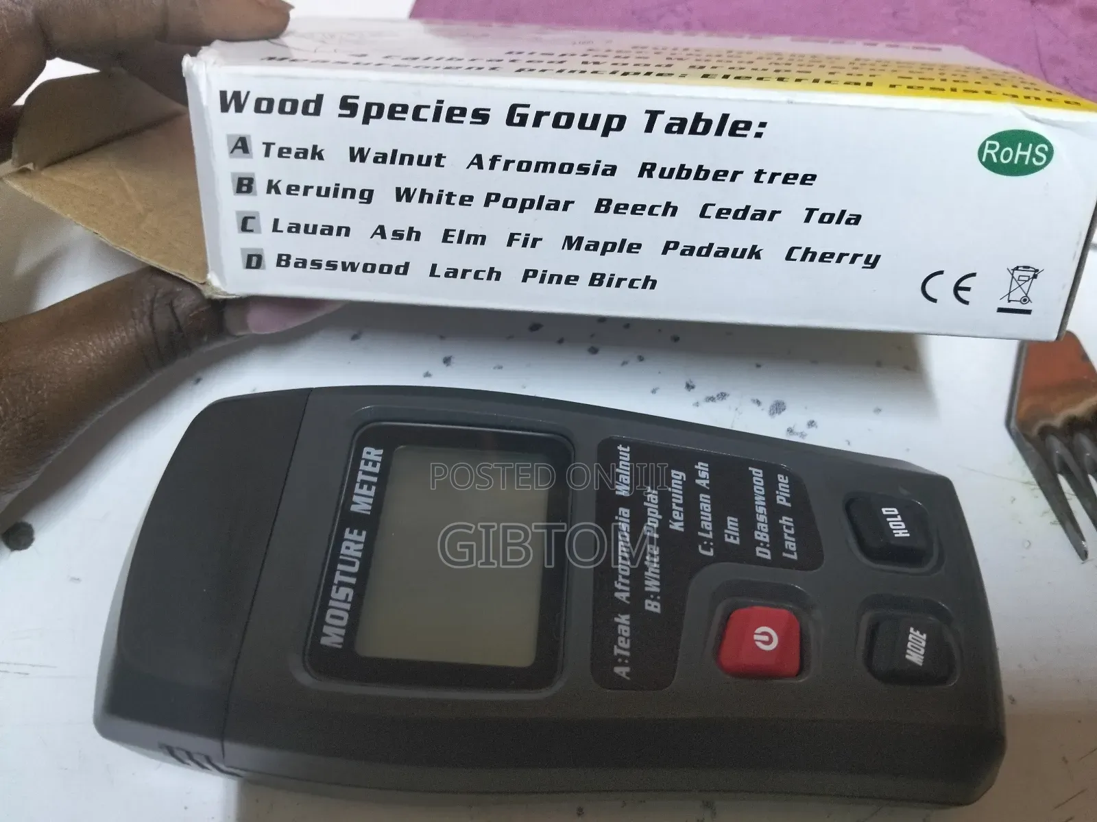 Wood Moisture Meter