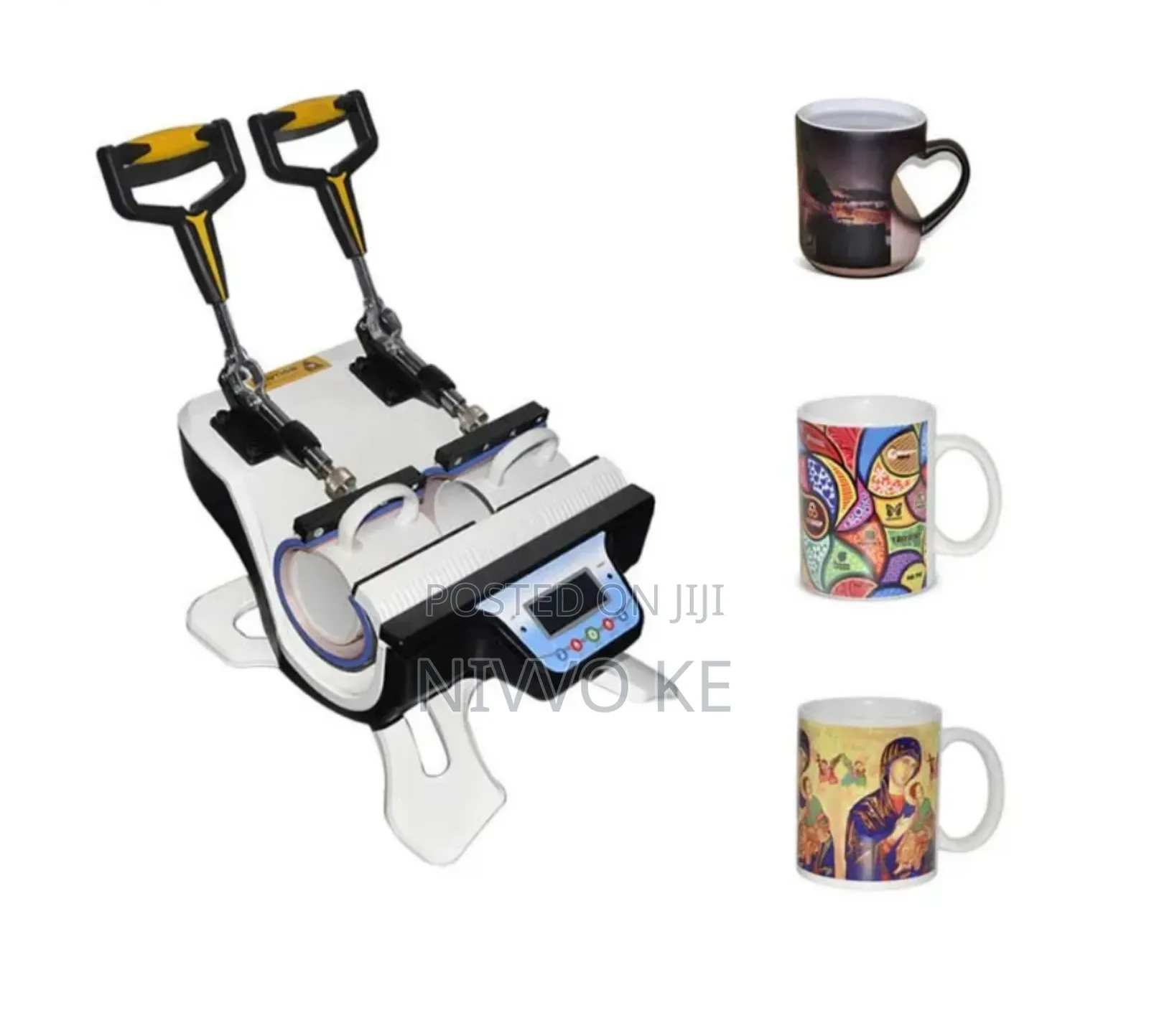 Double-Station Mug Press Machine for Fast and Efficient Printing