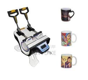 Double-Station Mug Press Machine for Fast and Efficient Printing