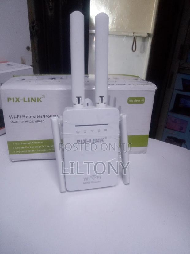 Pix-Link Wifi Repeater With Four Antenna